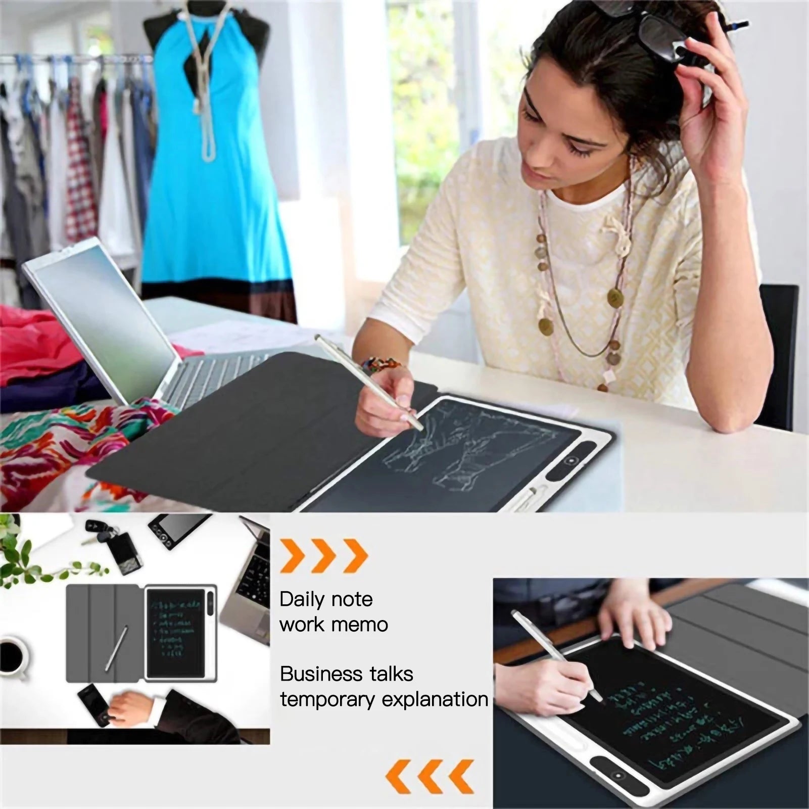 10.1 Inch LCD Writing Tablet Handwriting Pads Portable Electronic Tablet Board ultra-thin Board Digital Drawing Tablet